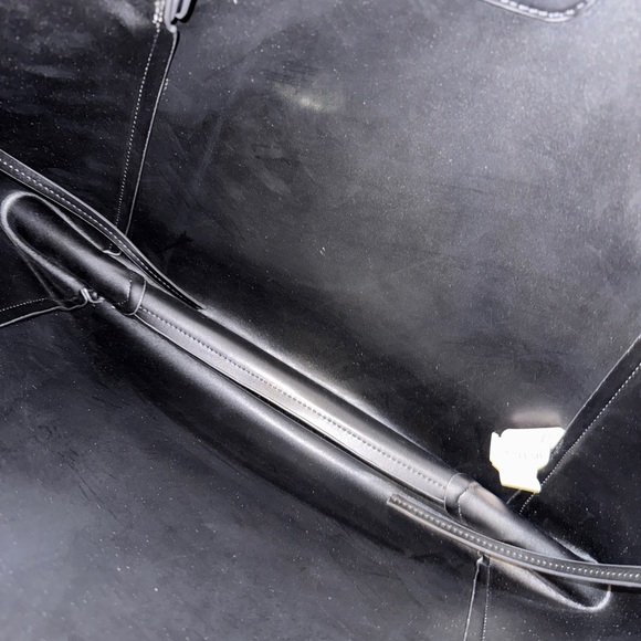 JustFab Minimal Knot Tote in Black NWT - Picture 10 of 11